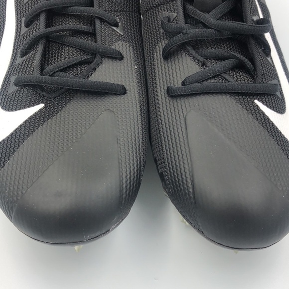 Nike Men\'s Alpha Menace Pro Mid Football Cleat Size 12.5 Black/White main image 8